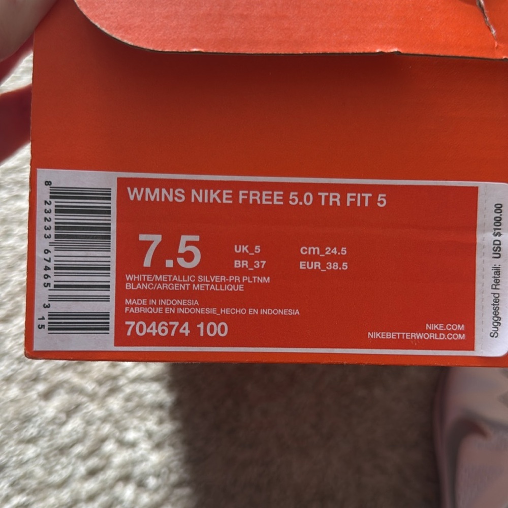 COPY - NIKE FREE 5.0 TR FIT 5 women’s - Picture 10 of 10